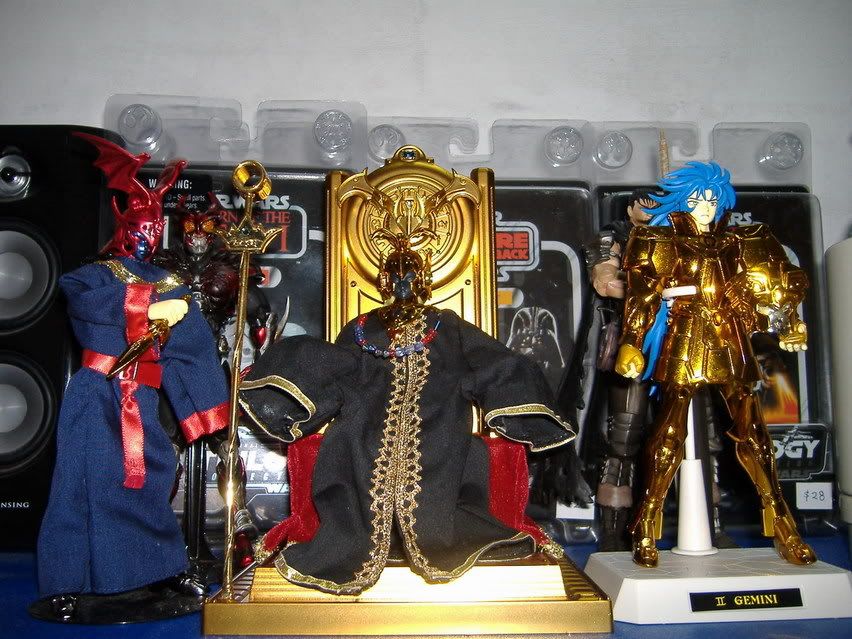 saint seiya display